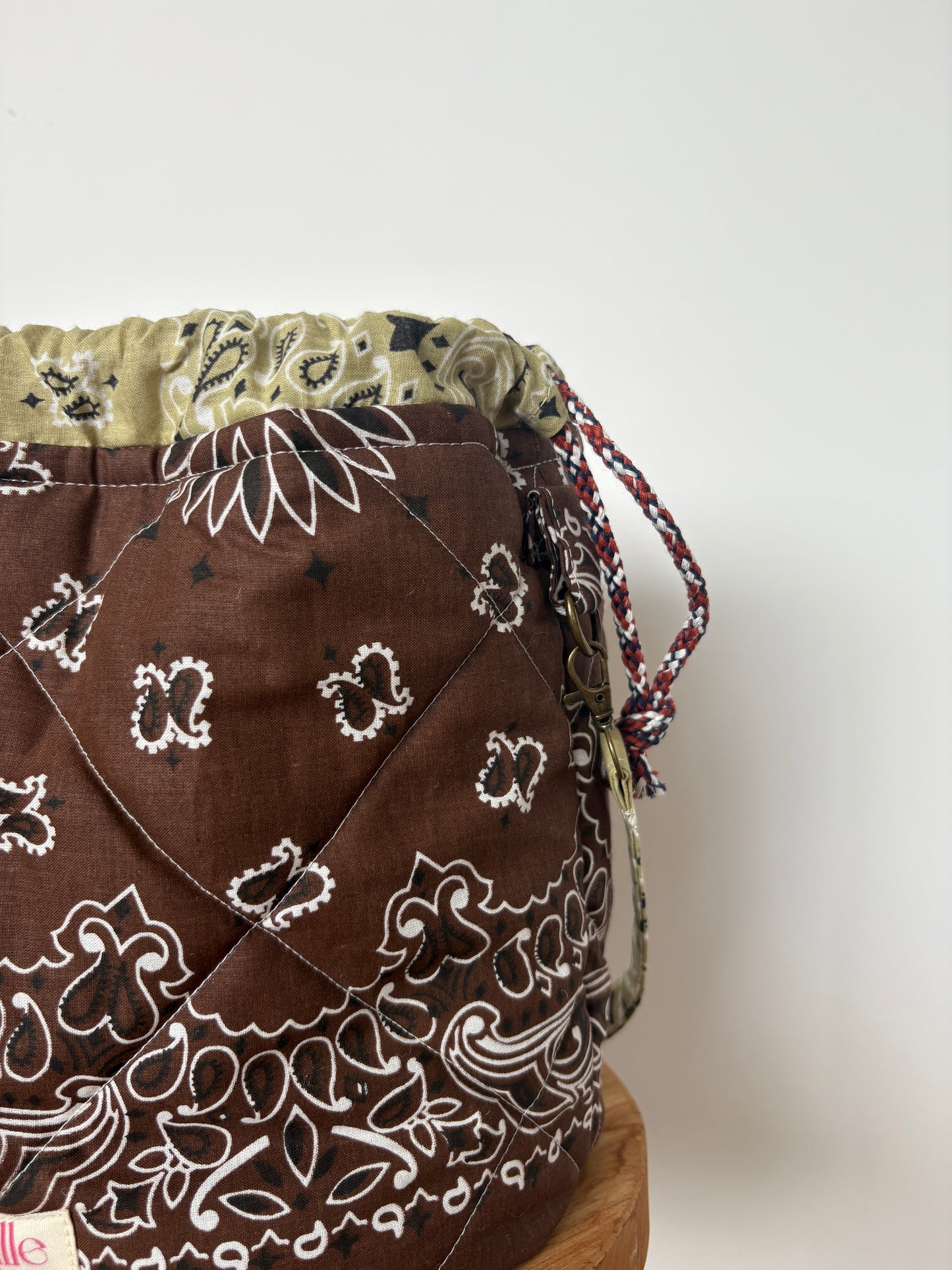 sac seau "Saparella" Chocolat