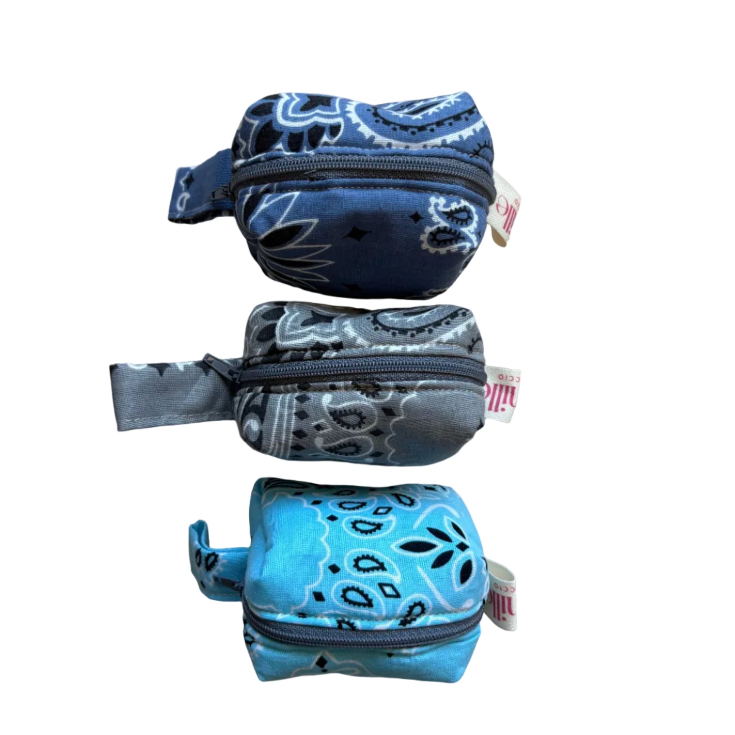 Mini Trousse Bandana Grise