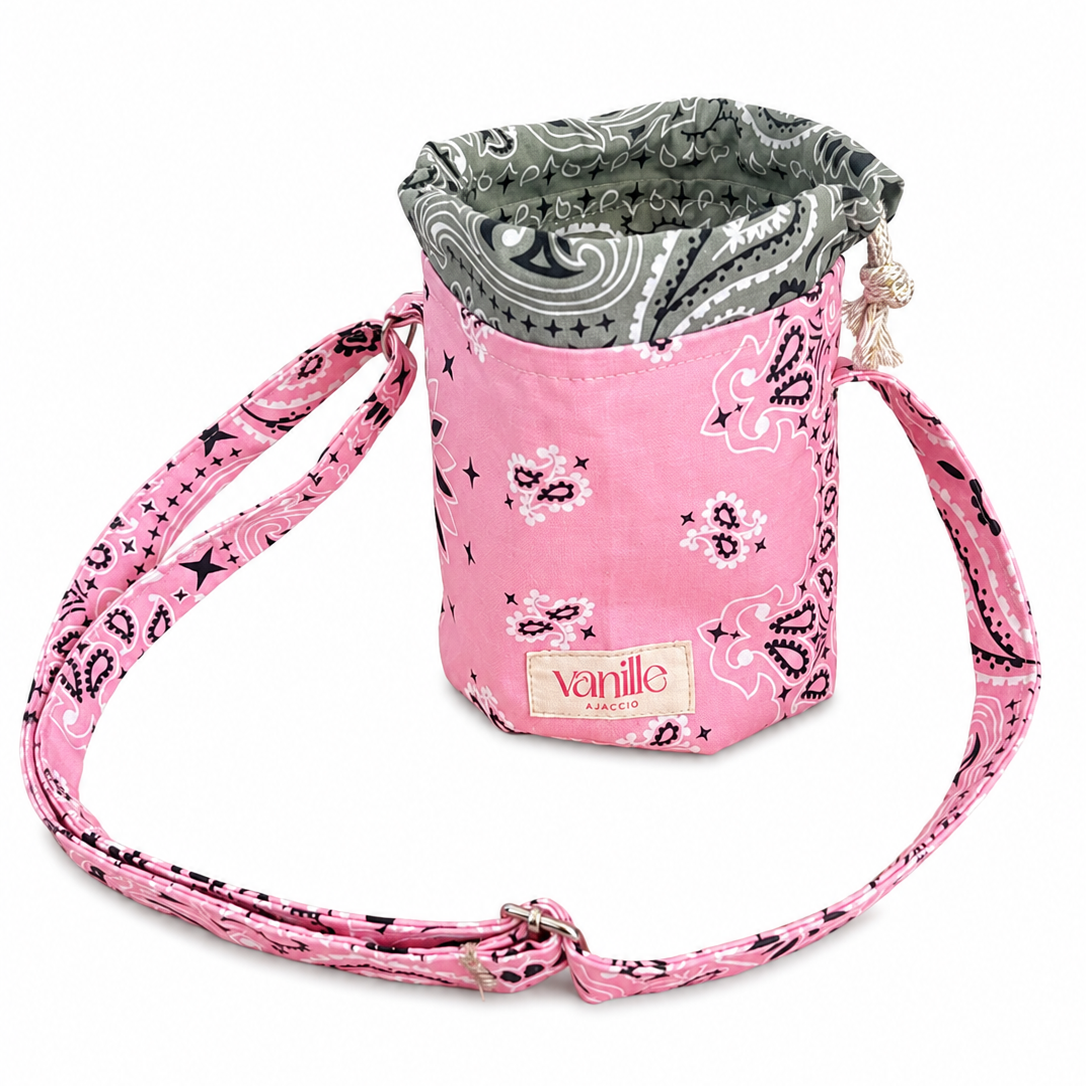 Sac Seau Bandana Enfant Rose
