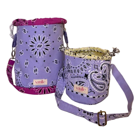 Sac Seau Bandana Enfant Lilas