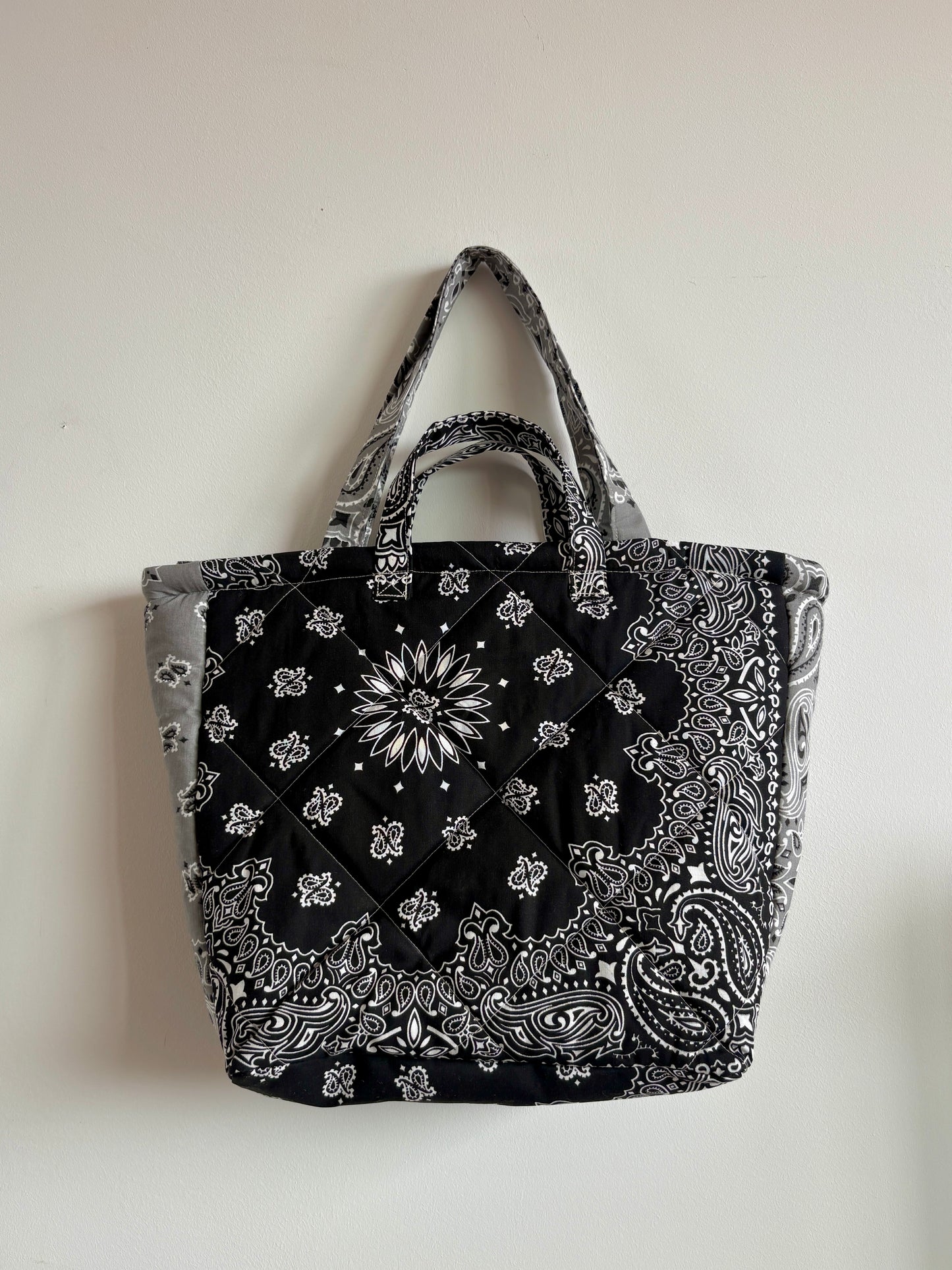 Sac "Saint Cyp" Noir et gris