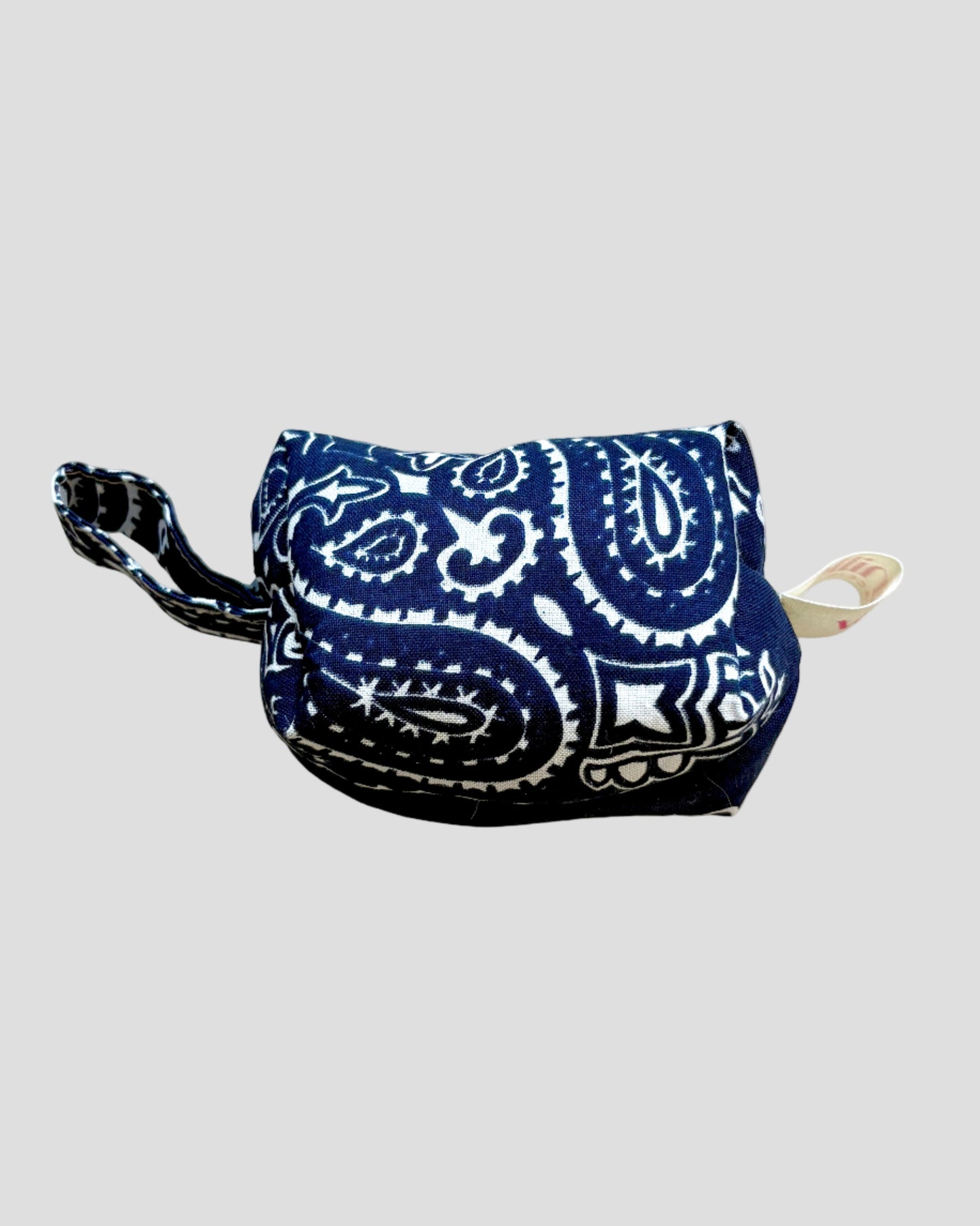 Mini Trousse Bandana Bleu Marine