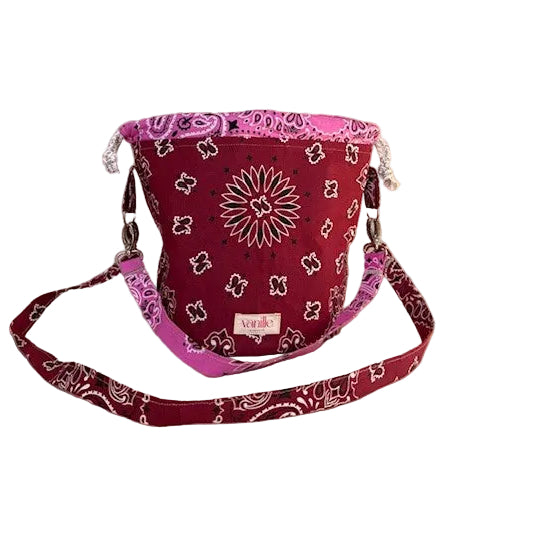 Sac Seau Bandana  Bordeaux