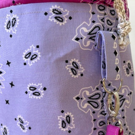Sac Seau Bandana Lila