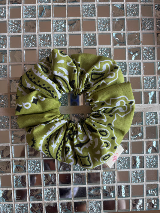 chouchou vert olive