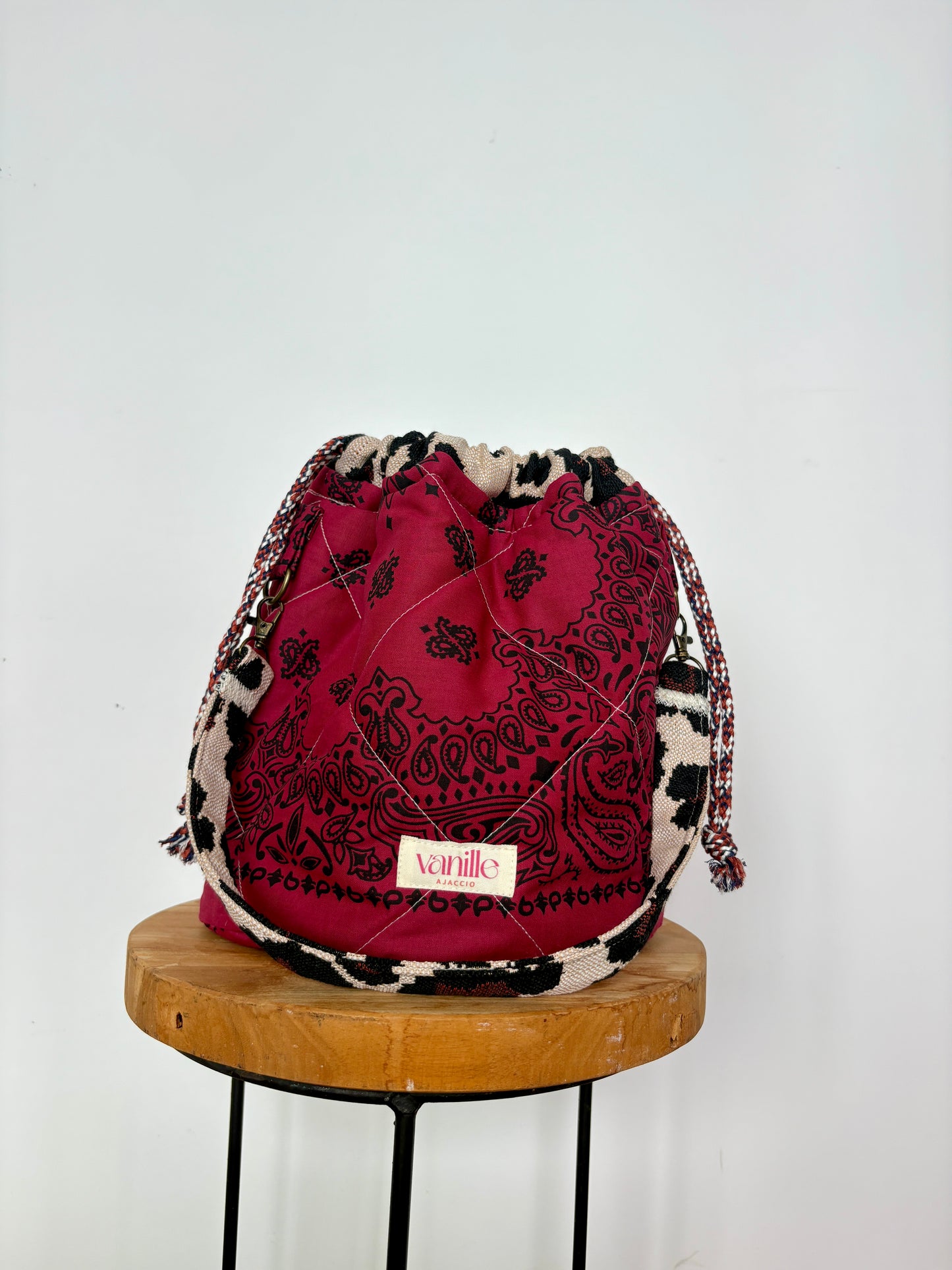 sac seau "Saparella" Burgundy