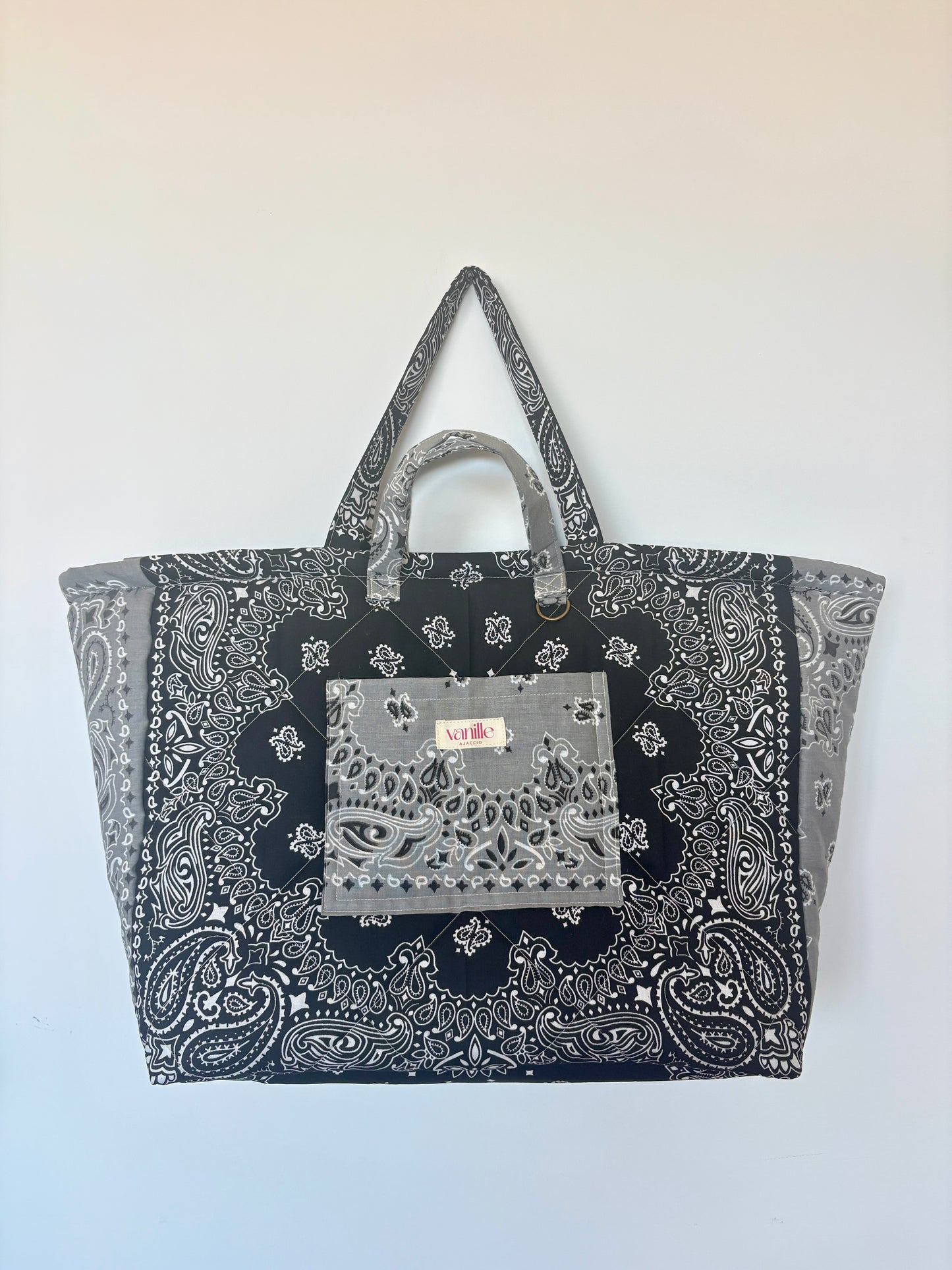 Sac "Saint Cyp" Noir et gris
