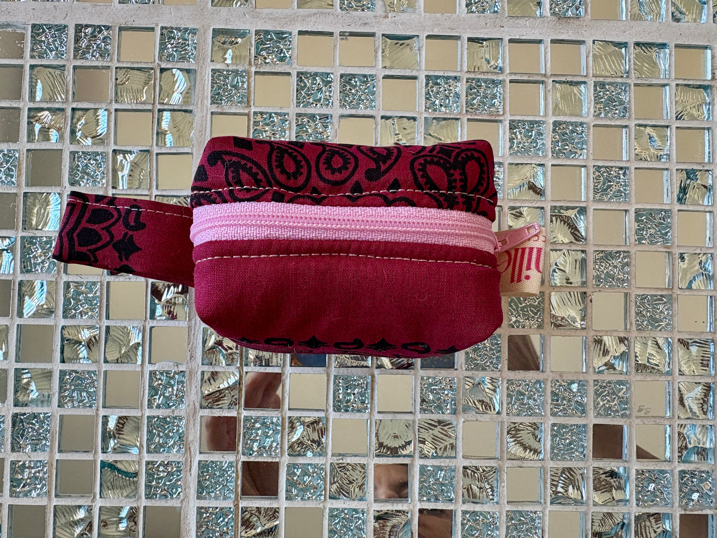 Mini trousse Bordeaux