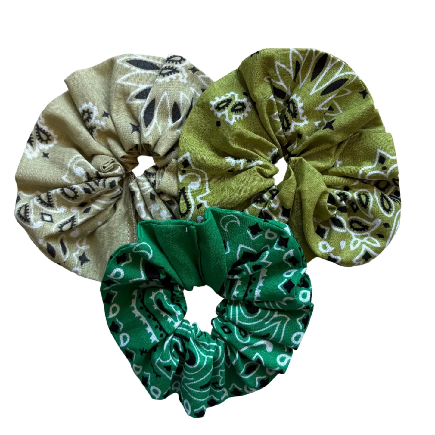 Chouchou Bandana Vert
