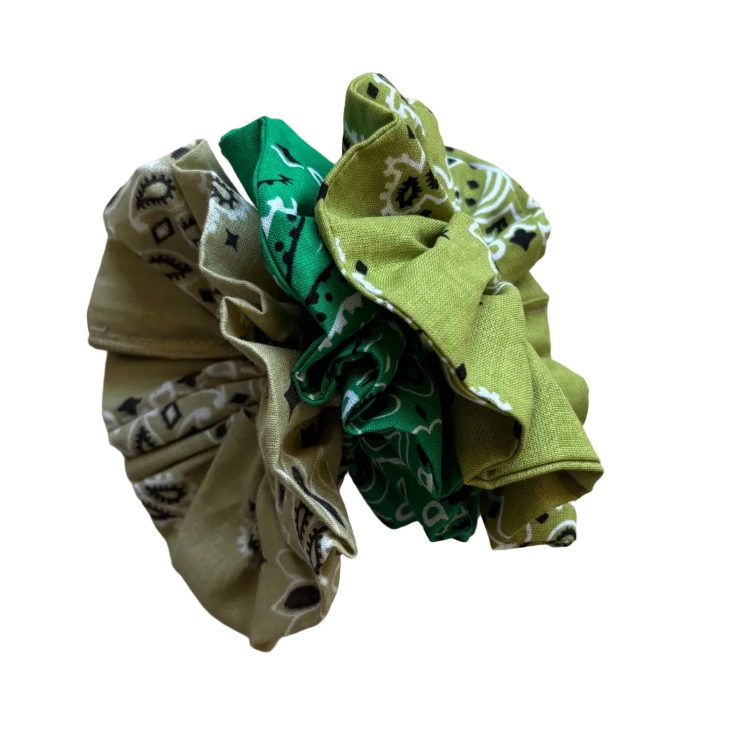 Chouchou Bandana Vert