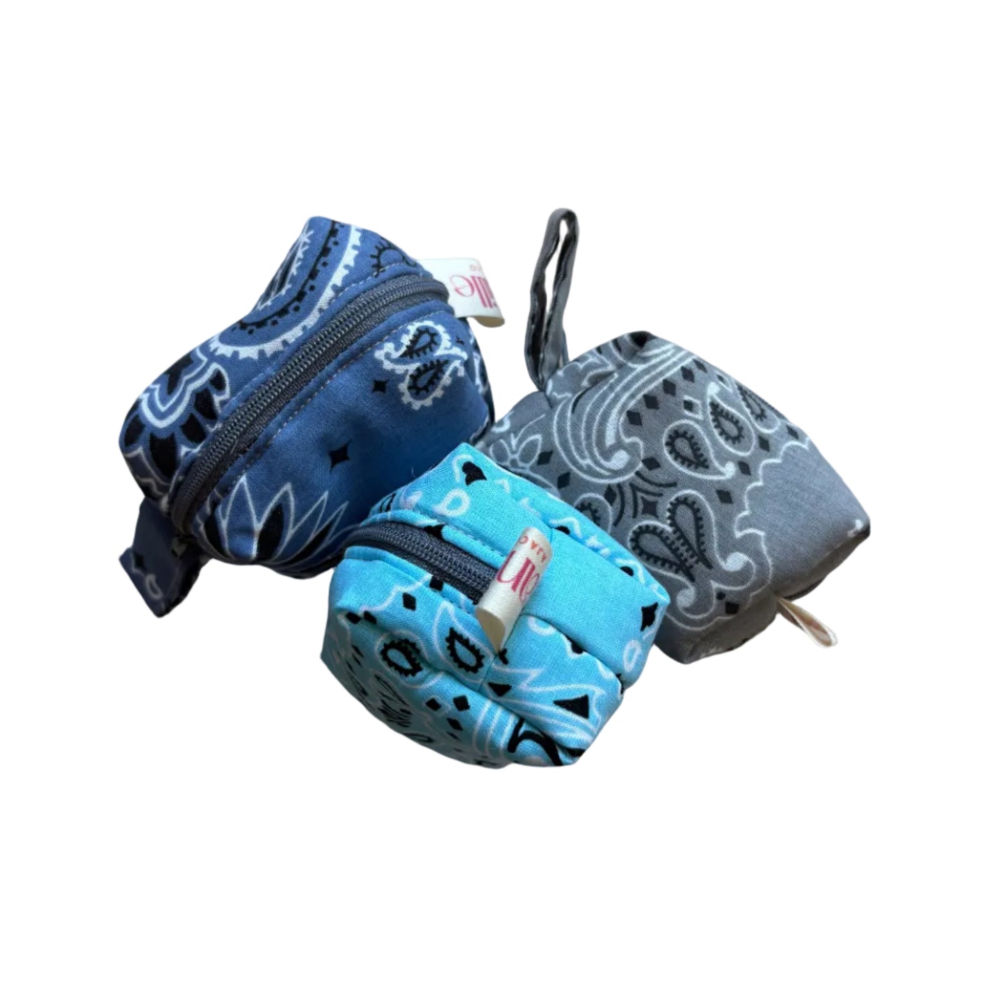 Mini Trousse Bandana Grise