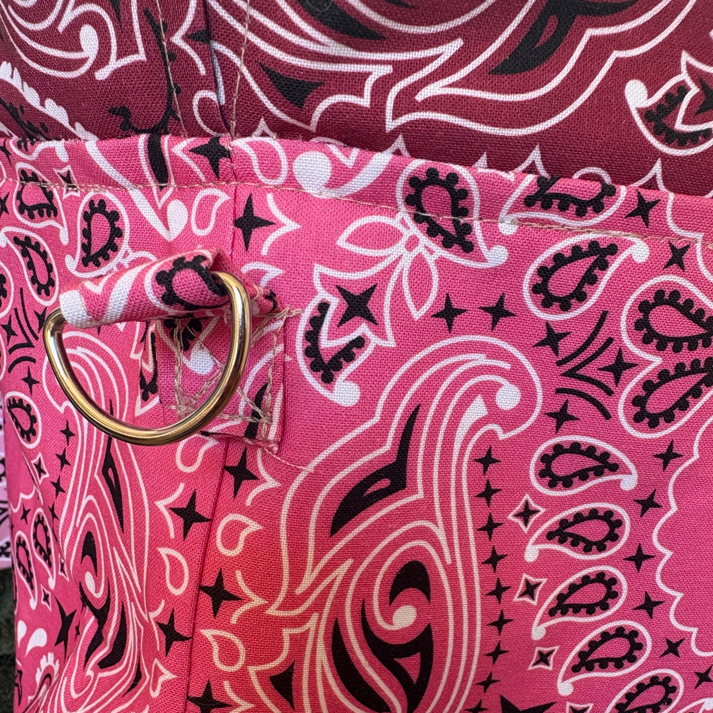 Sac Seau Bandana Rose