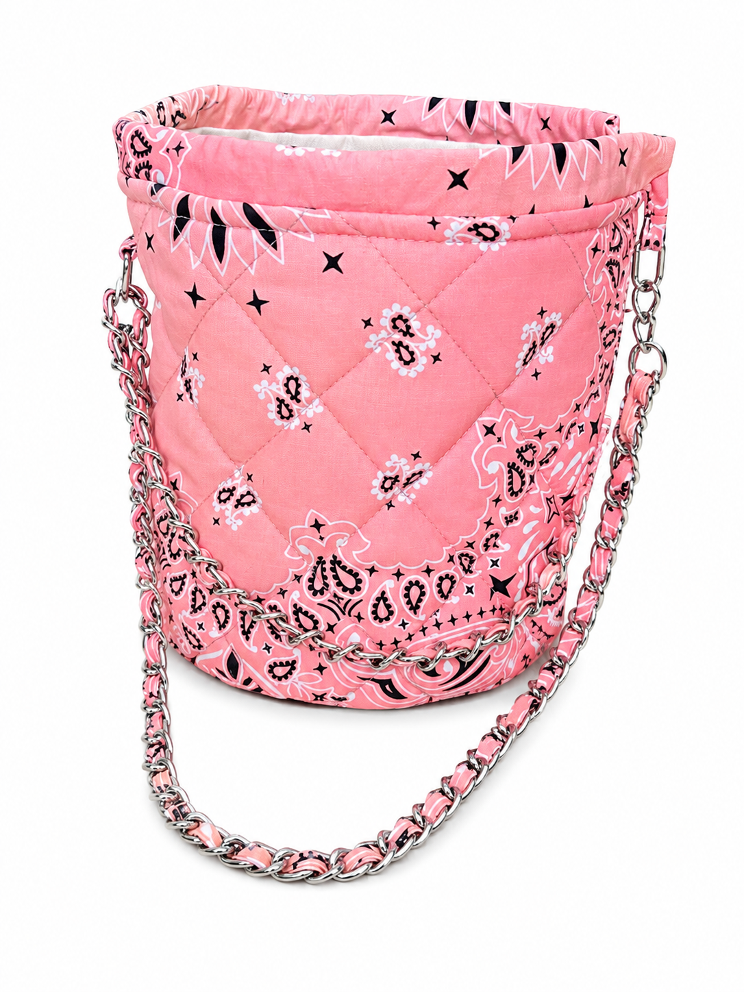 Sac Chaîne Tie&Dye Pêche