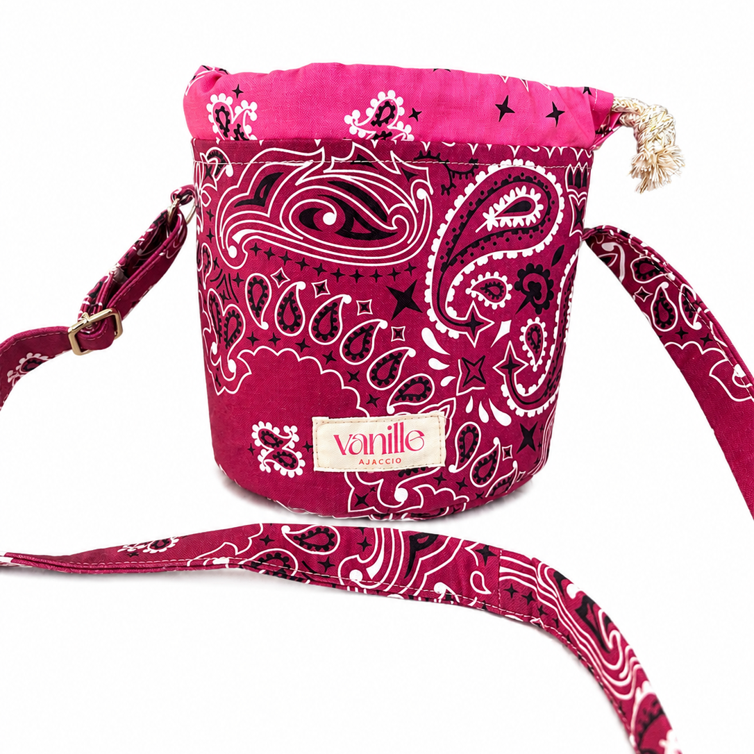Sac Seau Bandana Enfant Bordeaux