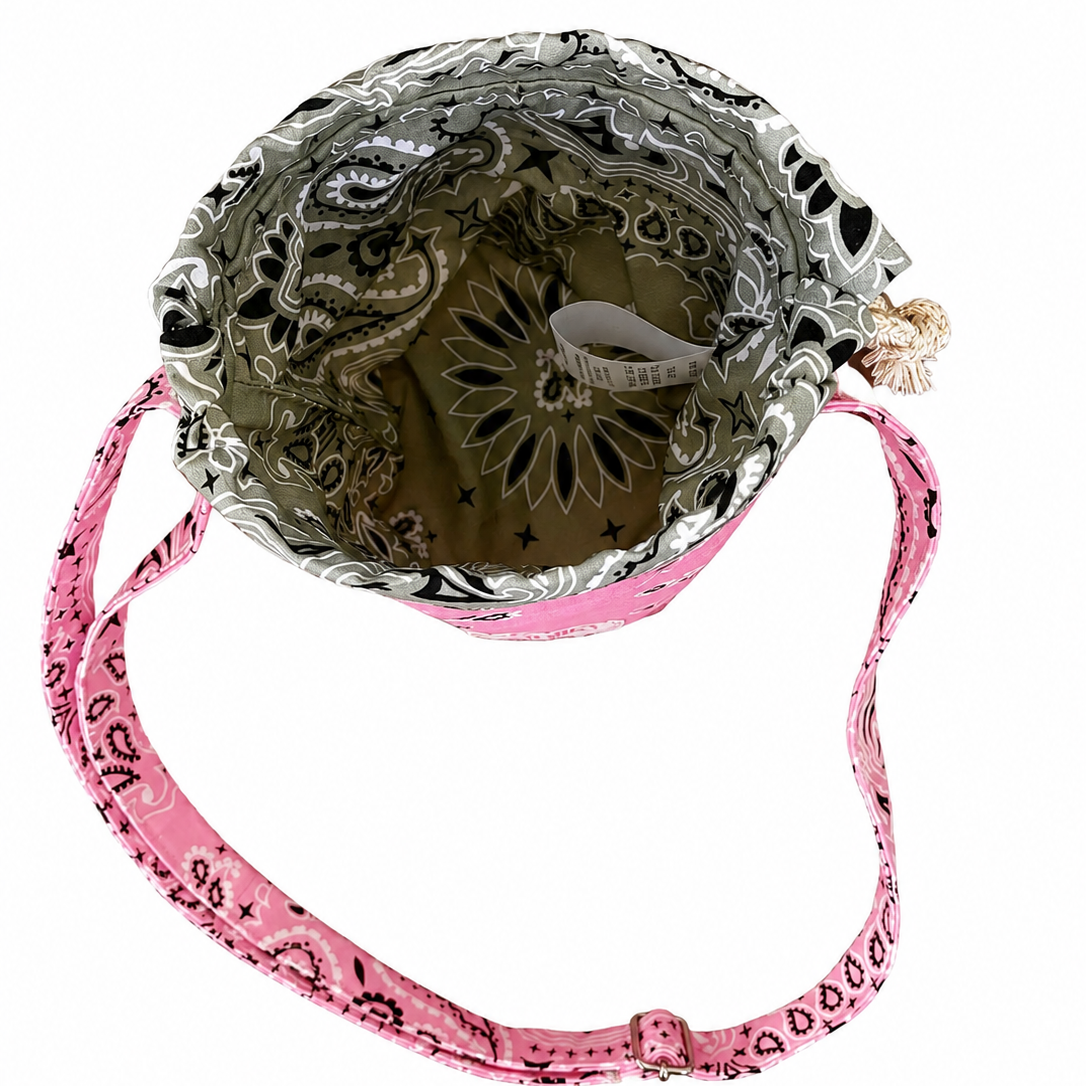 Sac Seau Bandana Enfant Rose