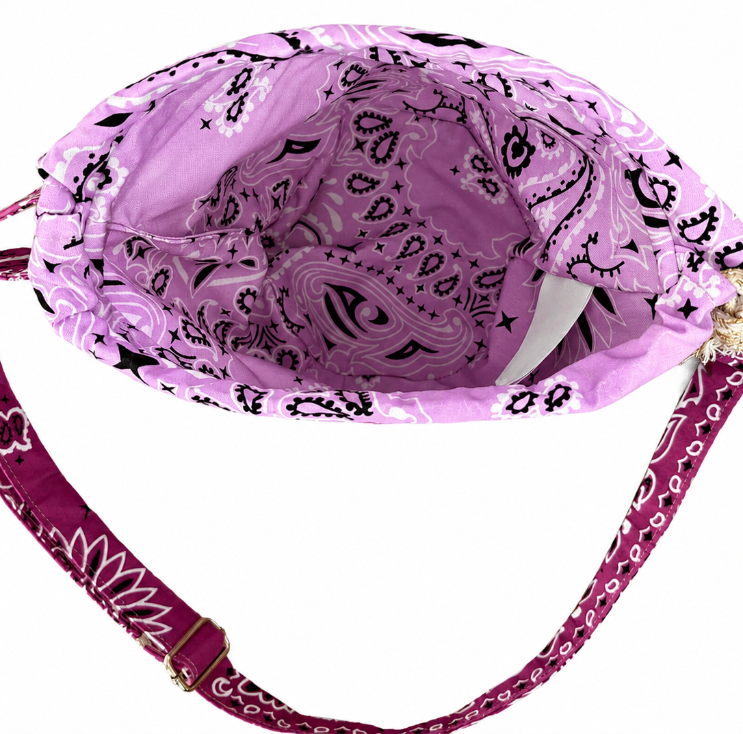 Sac Seau Bandana Enfant Fushia