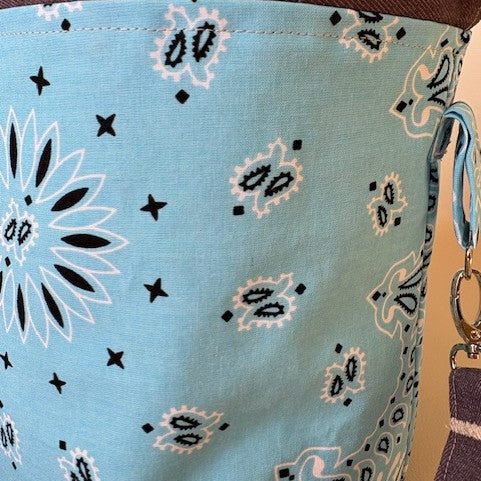 Sac Seau Bandana Bleu