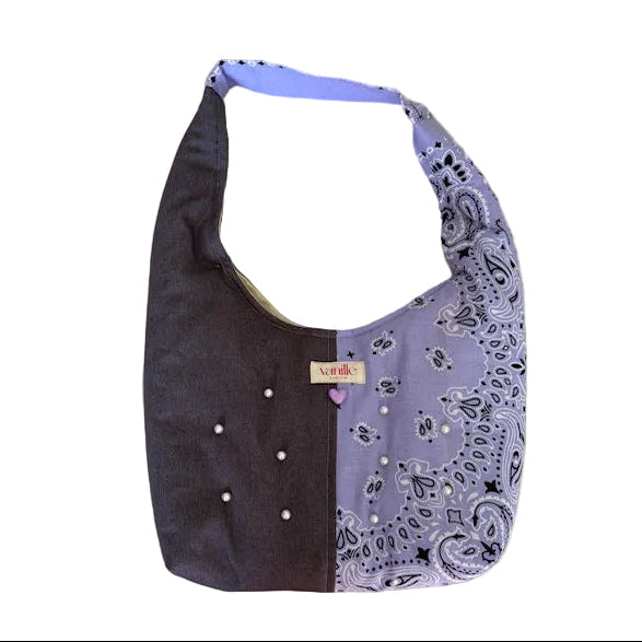 Sac Hobo Bandana Lila