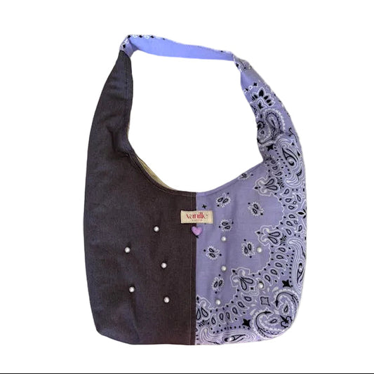 Sac Hobo Bandana Lila