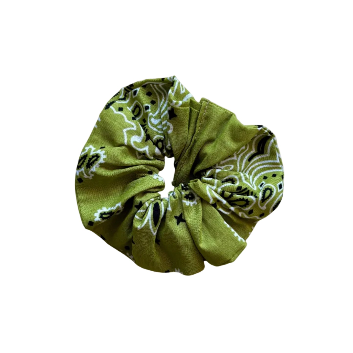 Chouchou Bandana Vert Olive