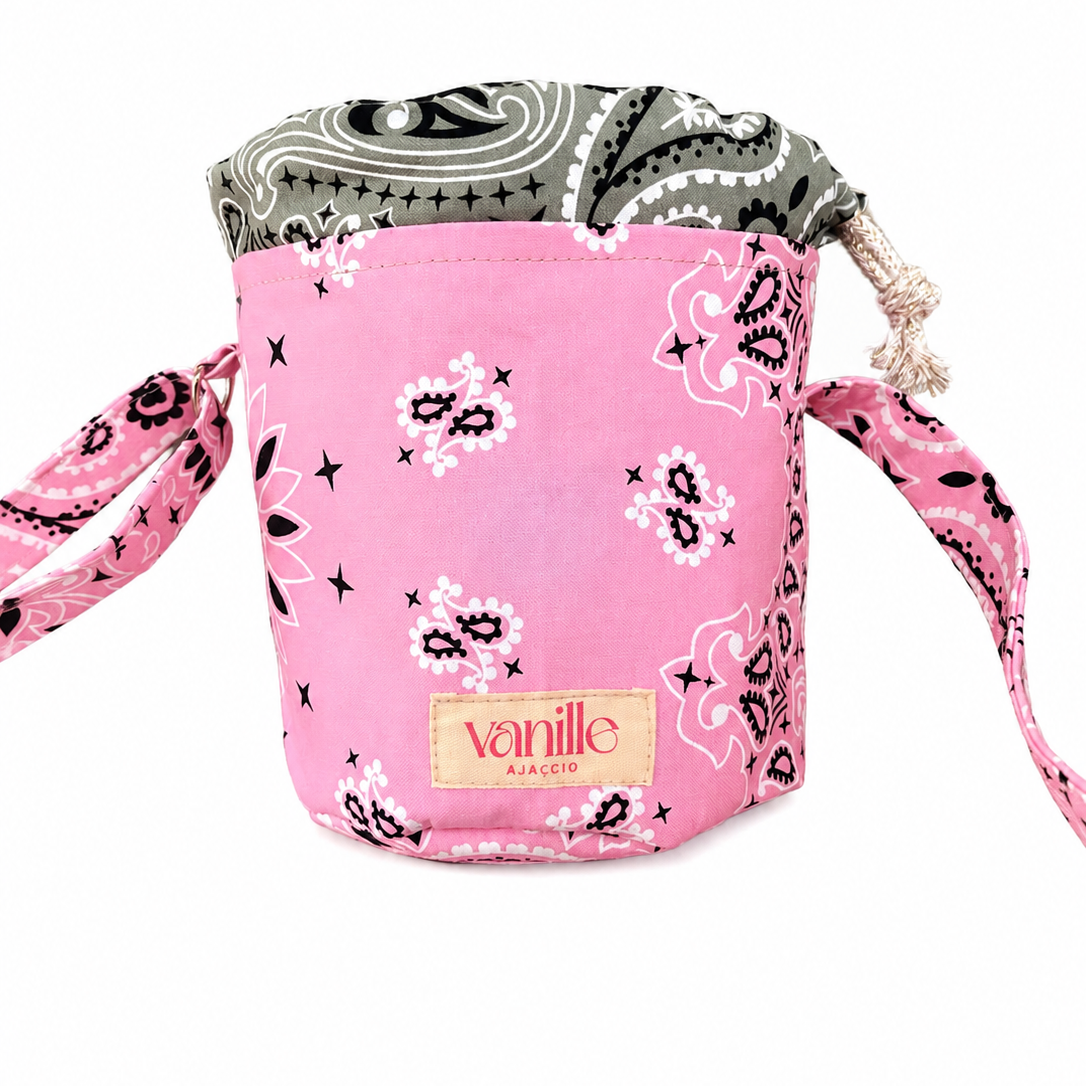 Sac Seau Bandana Enfant Rose