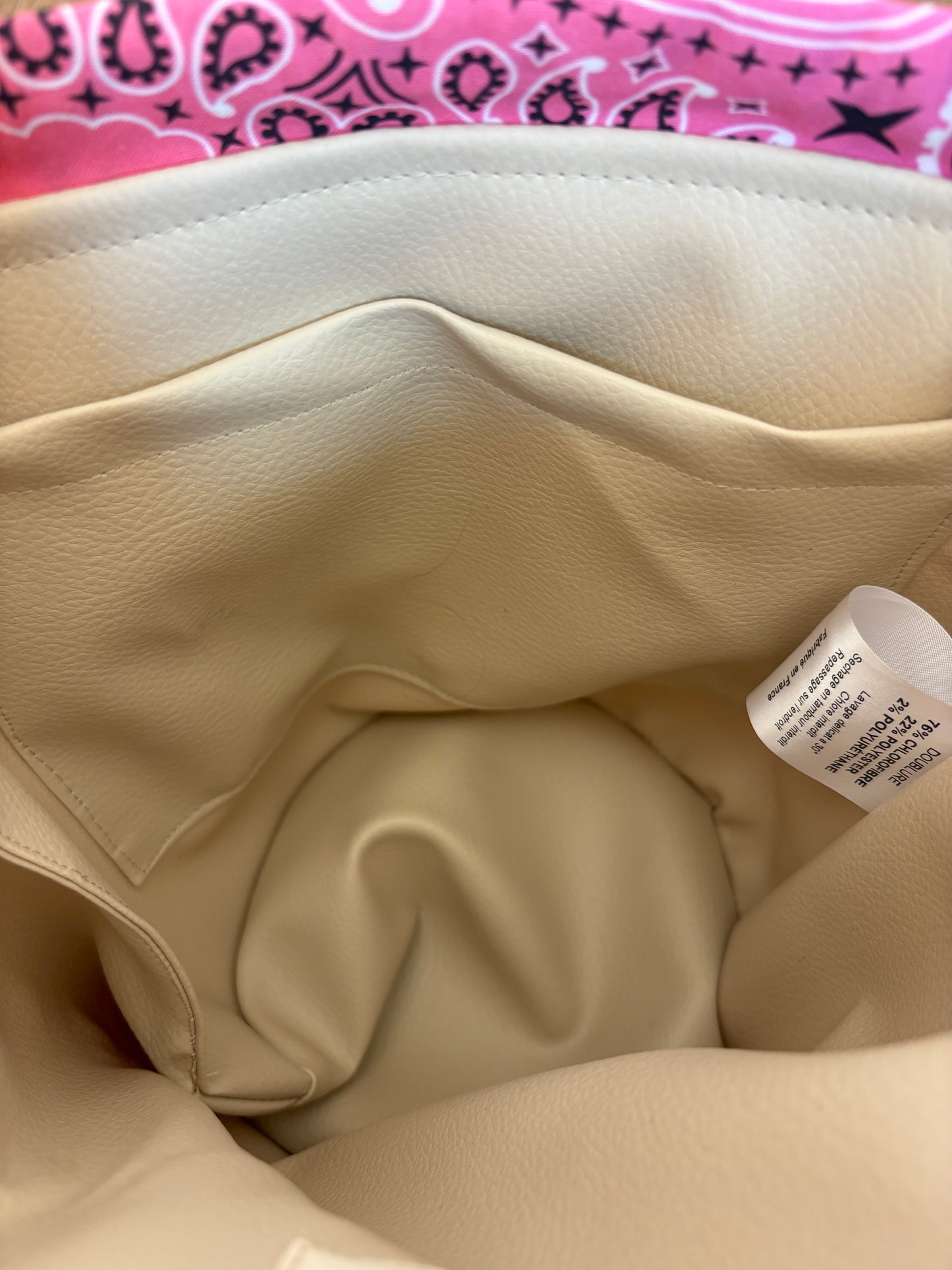 Sac Chaîne Tie&Dye Rose Orange