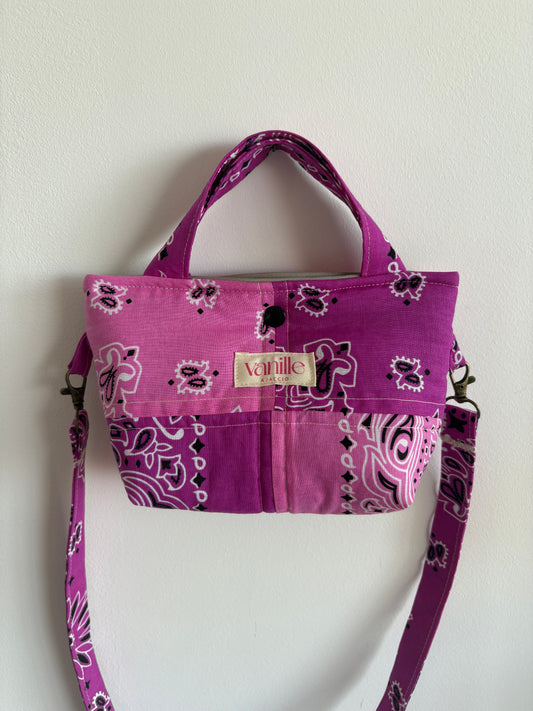 Sac "petit Capo" rose et fushia