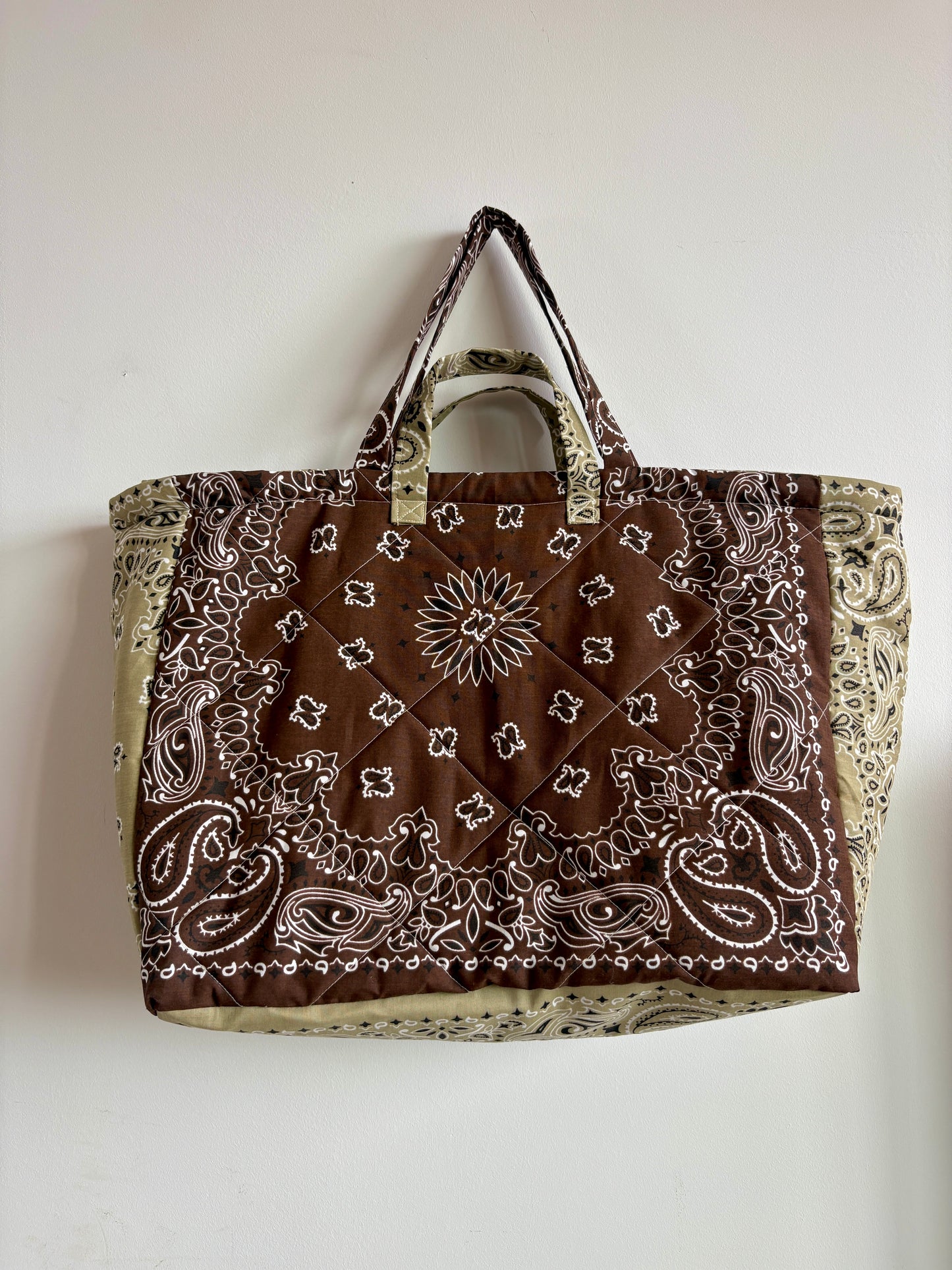 Sac "Saint Cyp" Chocolat et beige