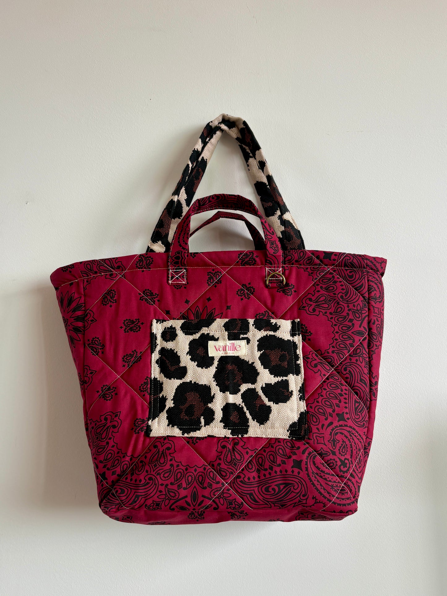 Sac "Saint Cyp" Burgundy et Leo