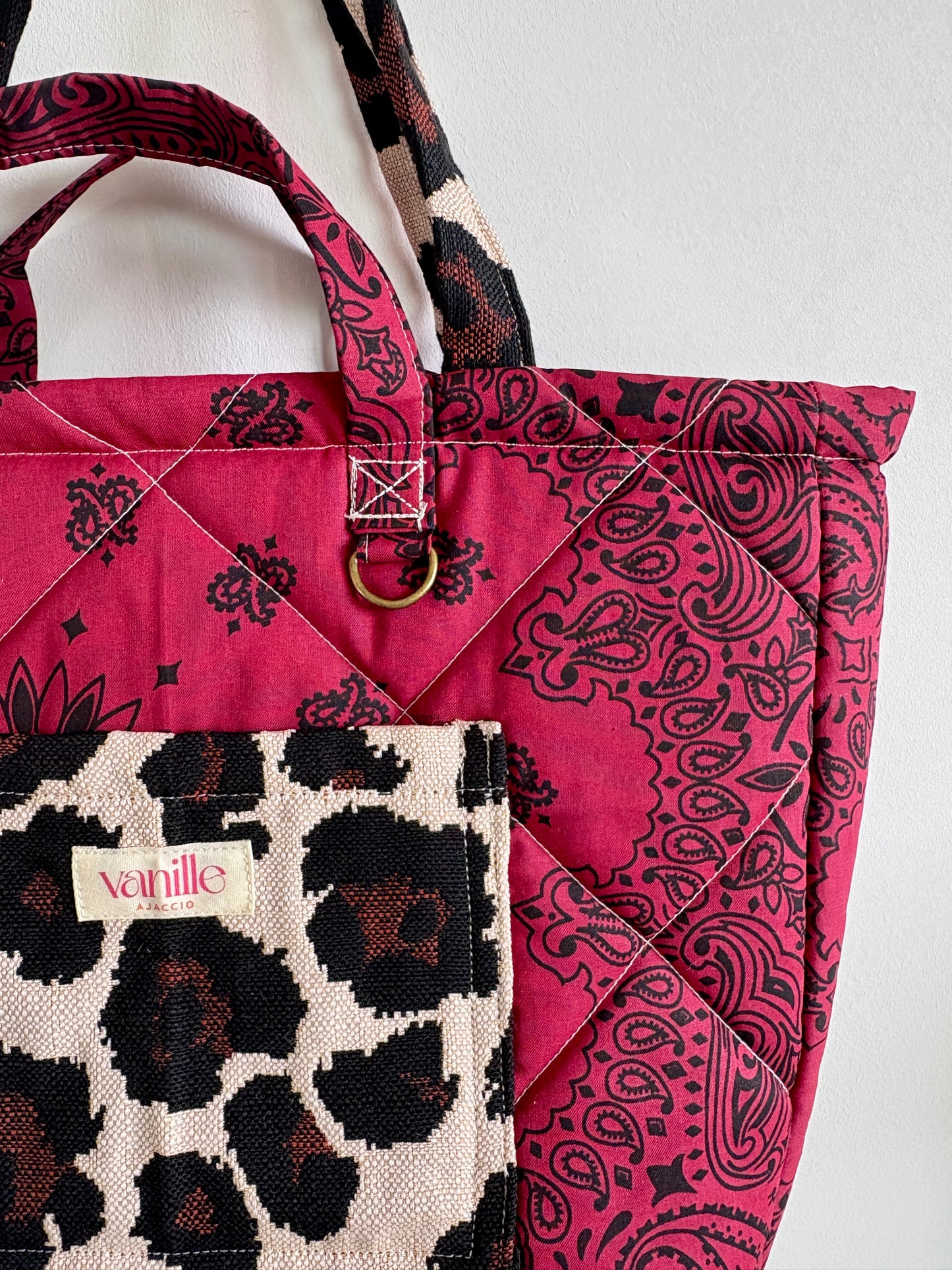 Sac "Saint Cyp" Burgundy et Leo
