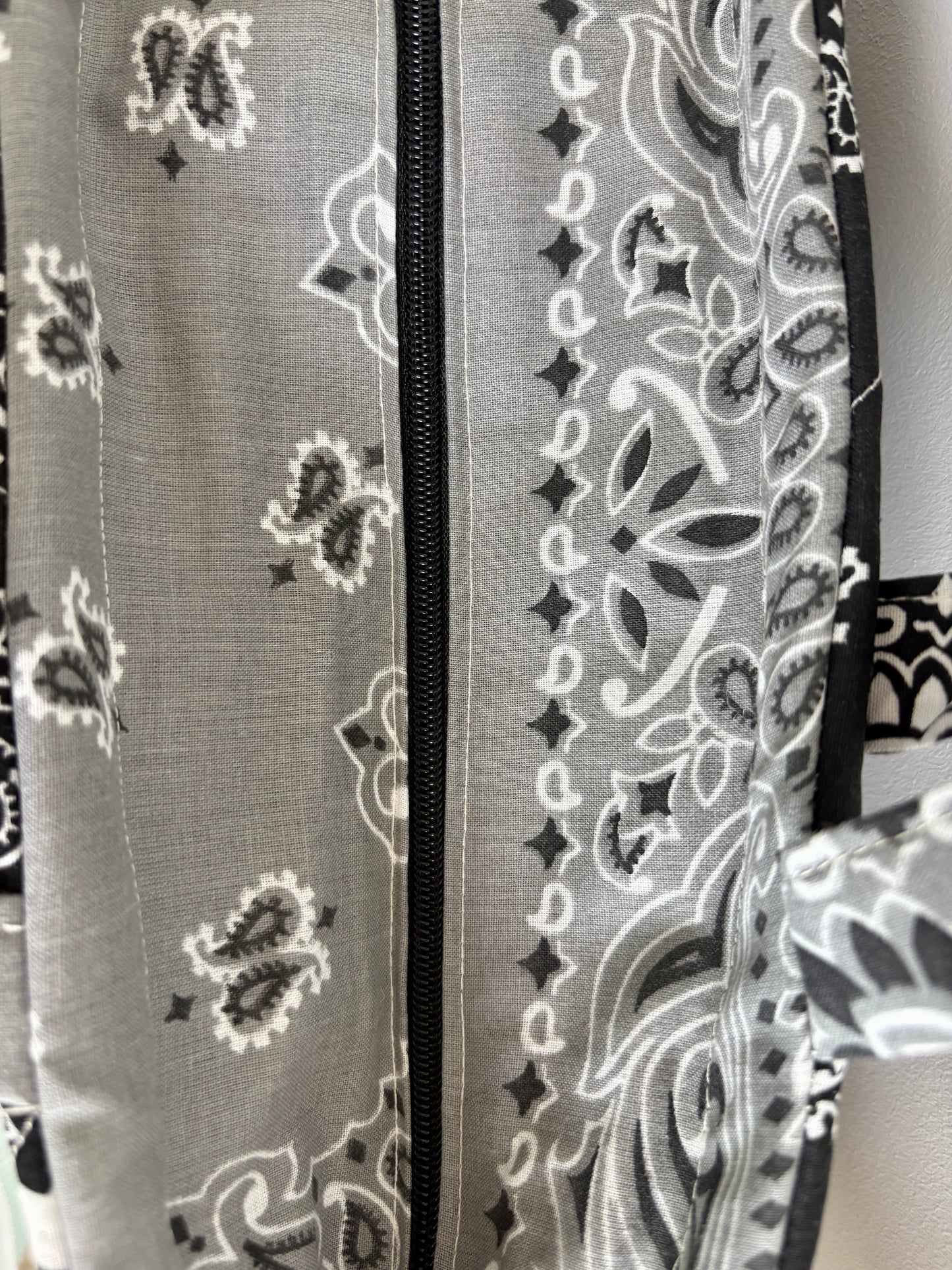 Sac "Saint Cyp" Noir et gris
