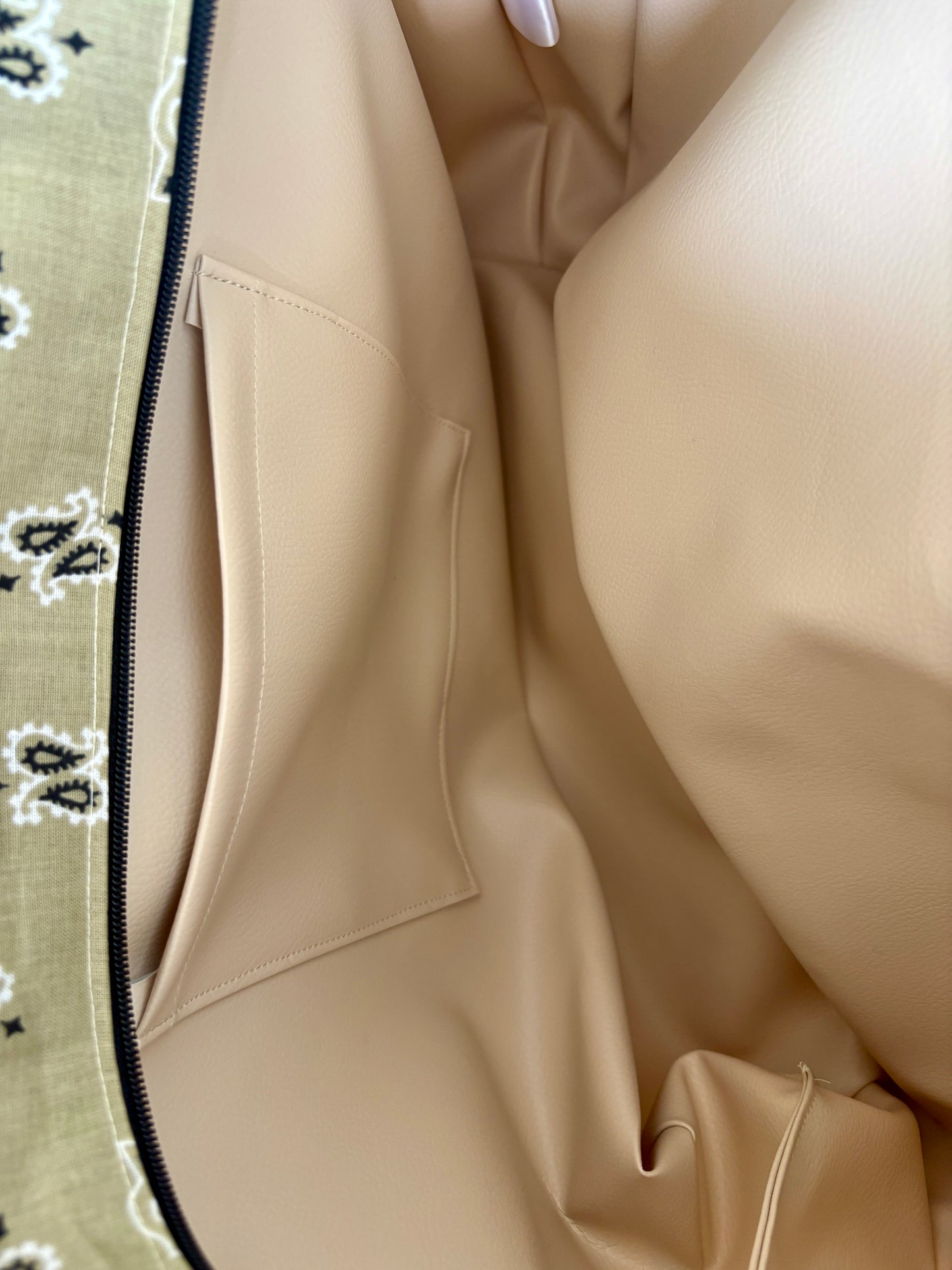 Sac "Saint Cyp" Chocolat et beige