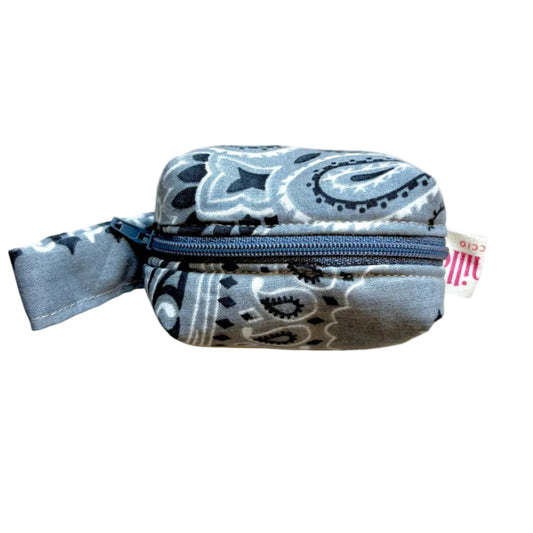 Mini Trousse Bandana Grise