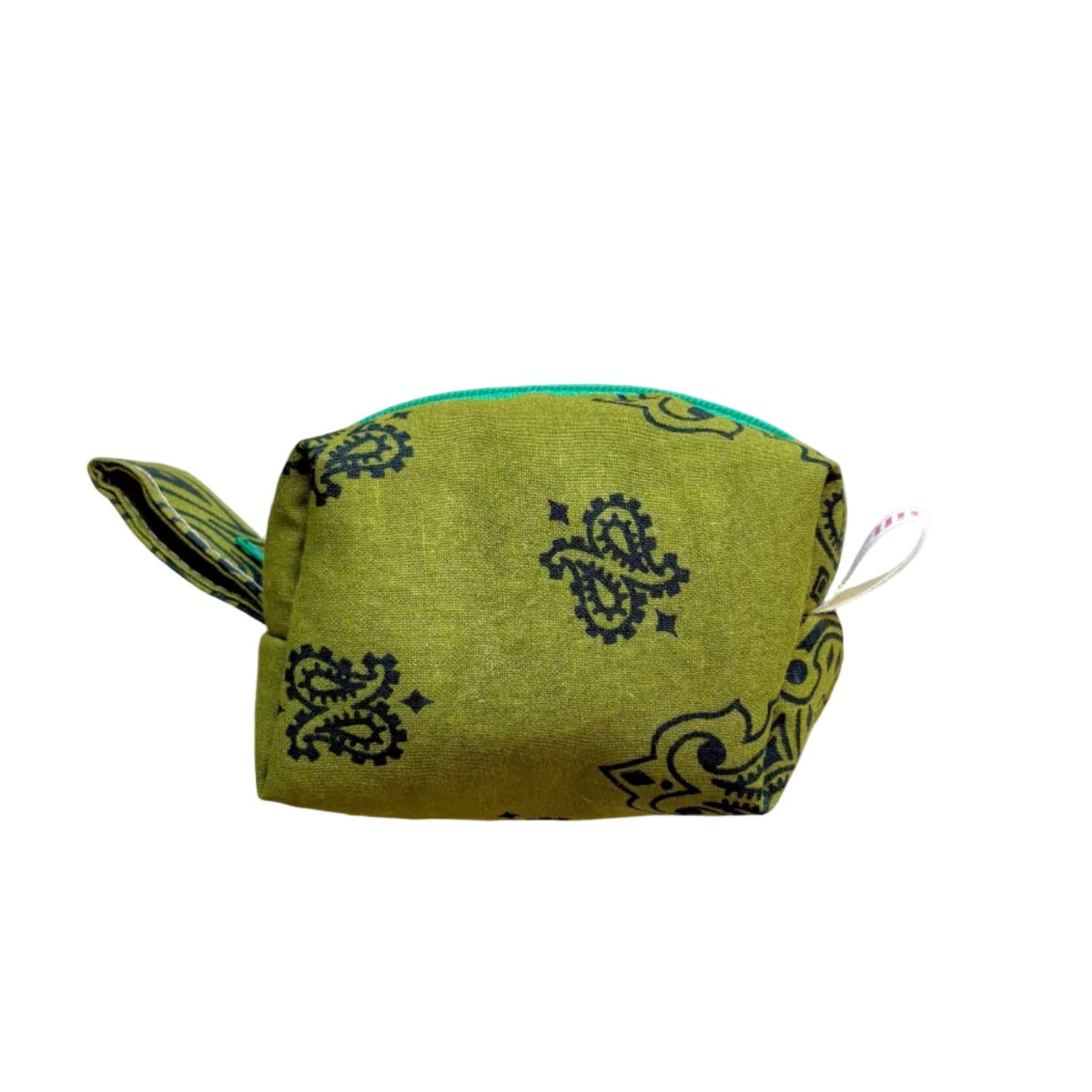 Mini Trousse Bandana Vert Kaki