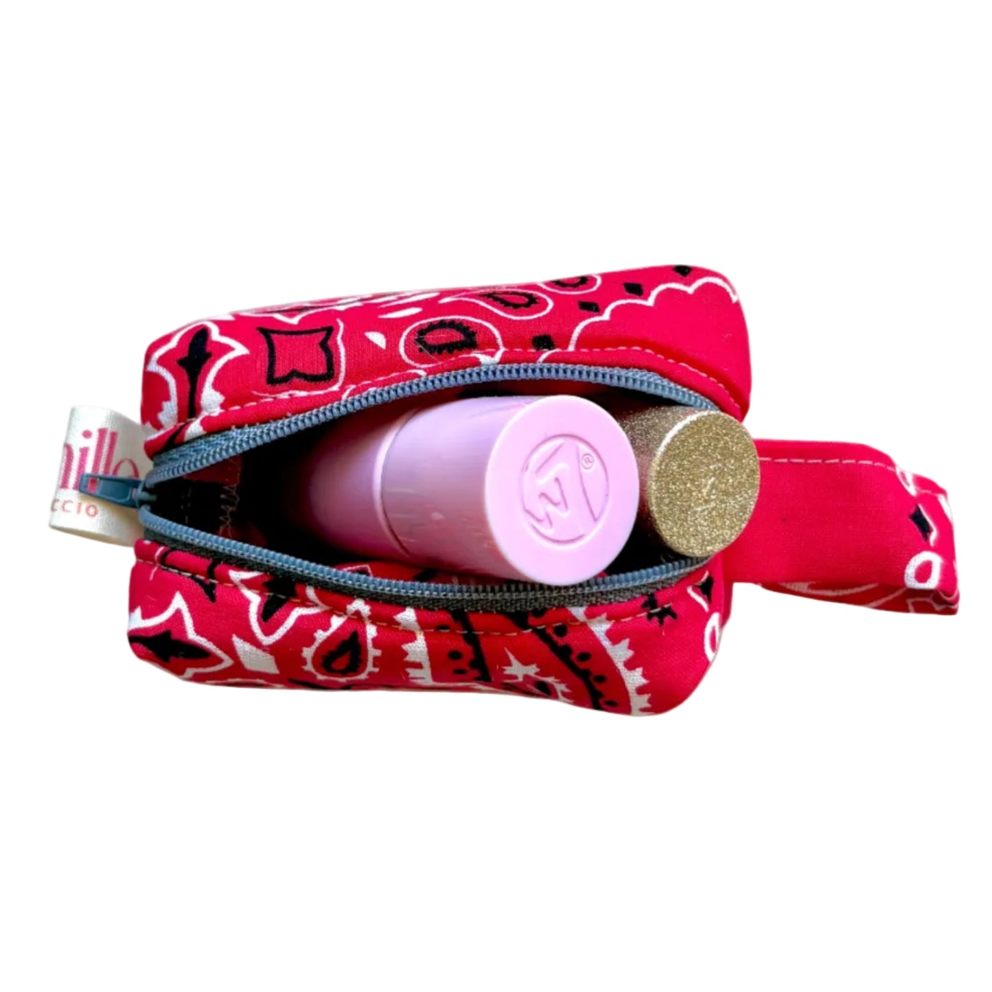 Mini Trousse Bandana Rouge