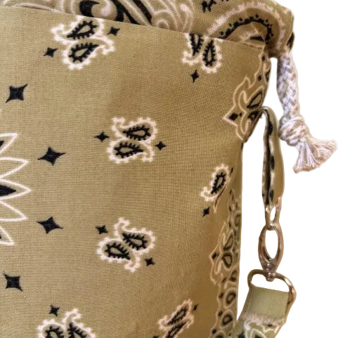 Sac Seau Bandana Kaki