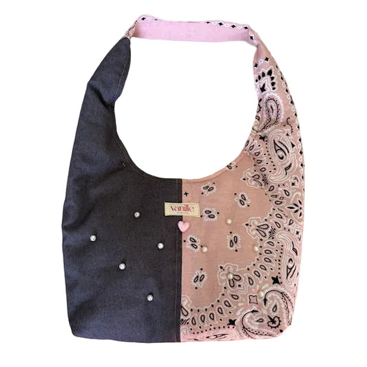 Sac Hobo Bandana Rose
