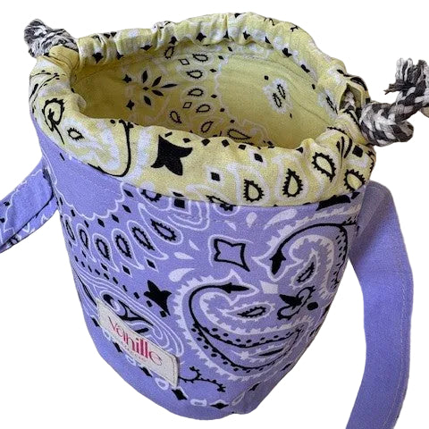 Sac Seau Bandana Enfant Lilas